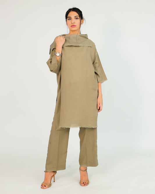 Olive Dune – Viscose 2 Piece Set