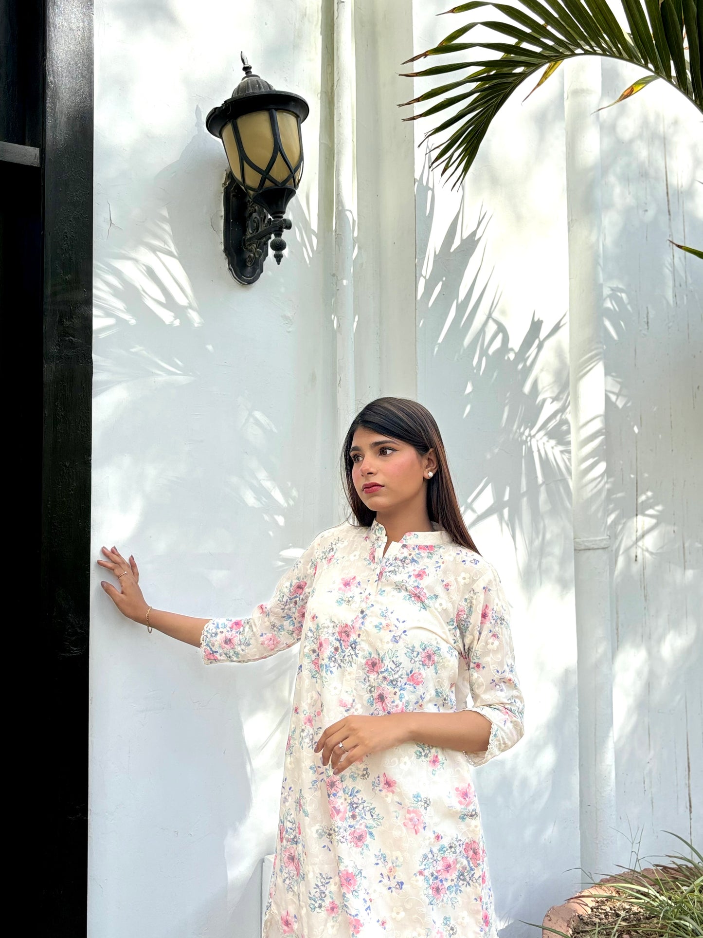 FLORAL EMBROIDRED SET