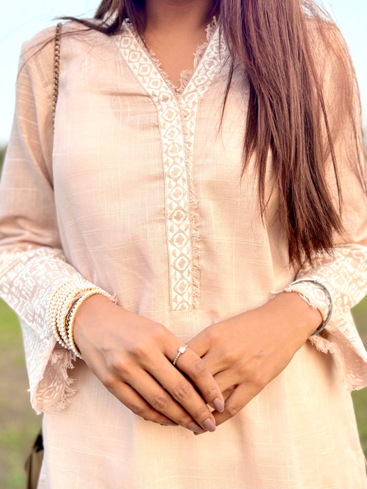 BLOCK PRINT KURTA