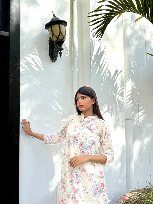 FLORAL EMBROIDRED SET